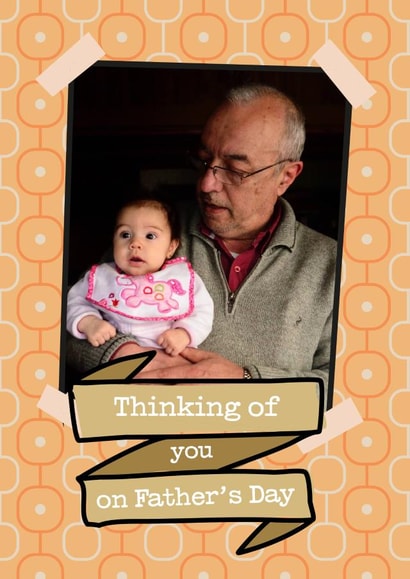 father photocard Father's Day Personalised Photo Card 22045 created by Rosewood Design