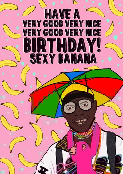 Very Good Very Nice Birthday! Card created by Oh Luna Design