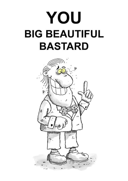 A card for the big and the beautiful. created by Scribbly Diddly