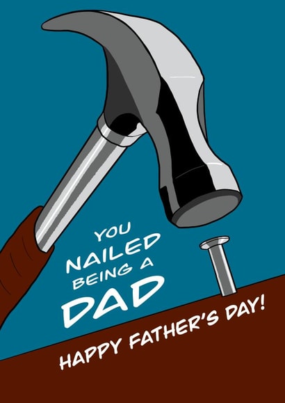 Nailed It Father's Day Card created by Lou Longworth