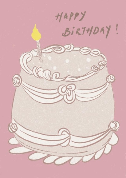 Happy Birthday Cake Card created by Teng Phei Yin