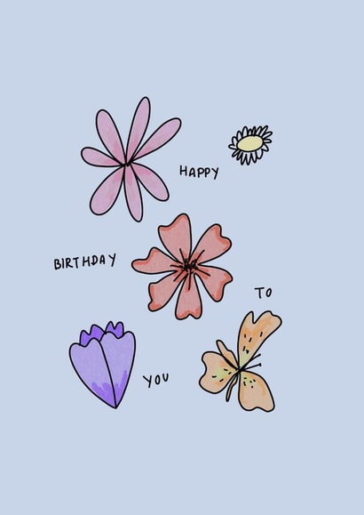 Blooming Birthday created by Tuesday & Robin