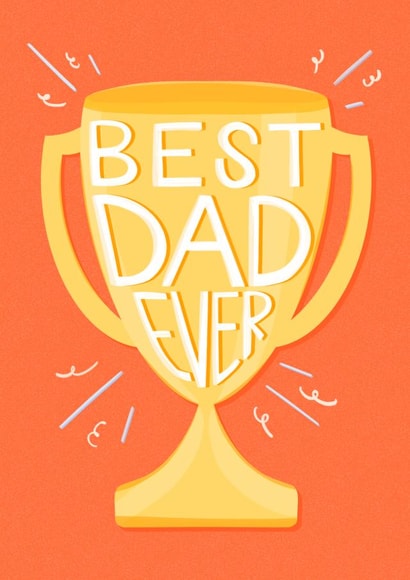 Best Dad Ever Card created by Ellie Richards