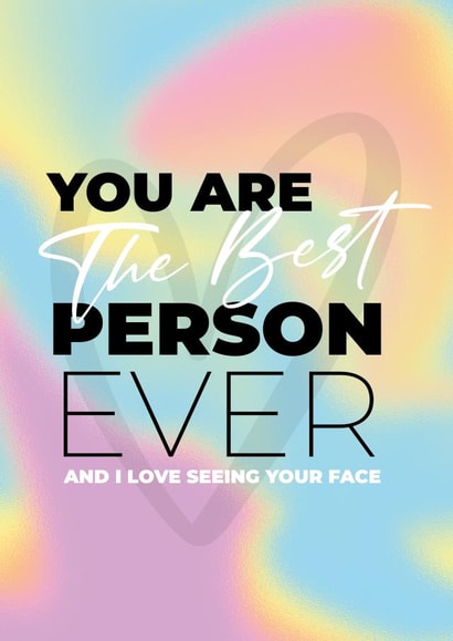 Best Person Ever created by Dave Mohammed