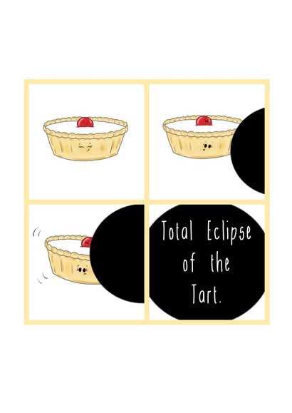 Total Eclipse of the Tart card created by The Taste Buds