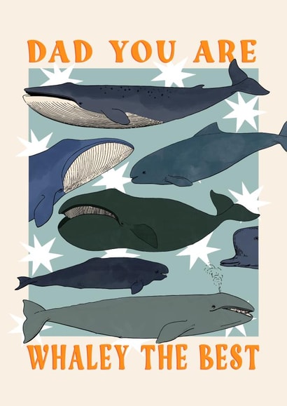 Whaley the Best Card created by Kate Fox