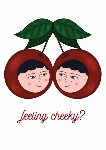 Feeling Cheeky Card created by Su Owen