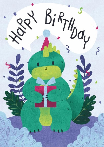 Happy Birthday Dino! created by Brittany Coleman