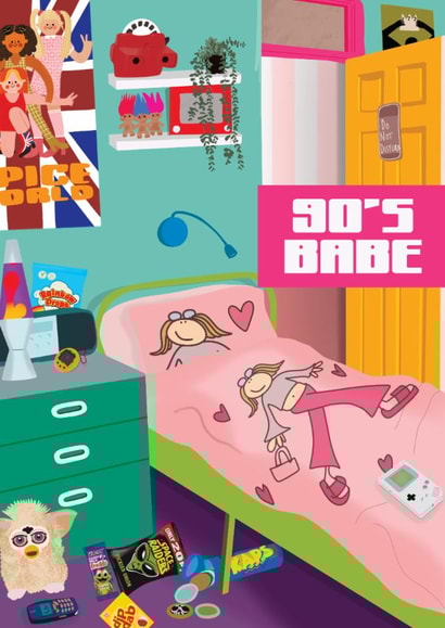 Ultimate 90's Bedroom Nostalgia Card created by AbiGoLucky