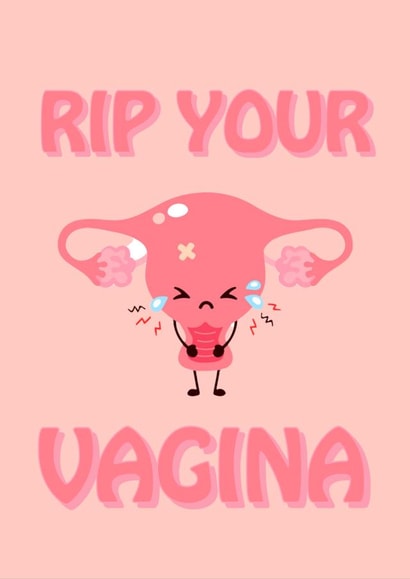 Funny Pregnancy Card created by Girls Hustling