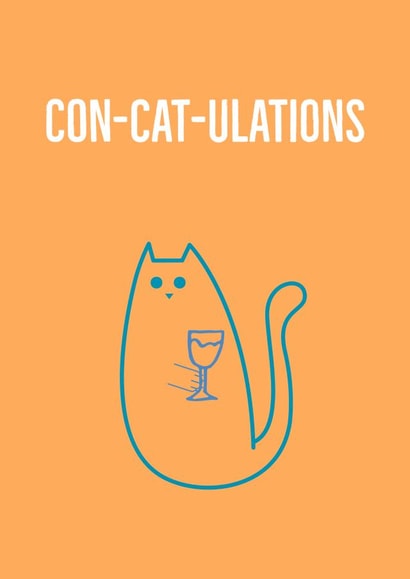 Con-cat-ulations created by Designs by Elena