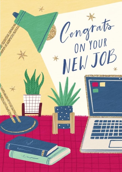 New Job Congrats created by Dalia Clark Design