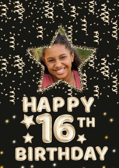 16th Birthday Photo Card created by Marie Goodchild