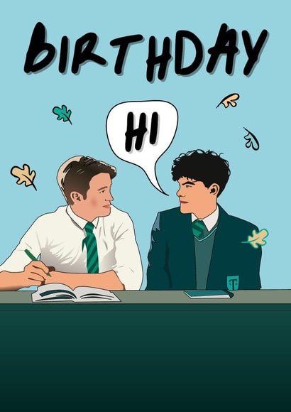 Hi created by Quinton cards