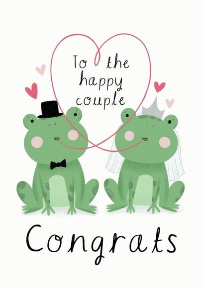 Wedding Frogs created by Chloe Fae Designs