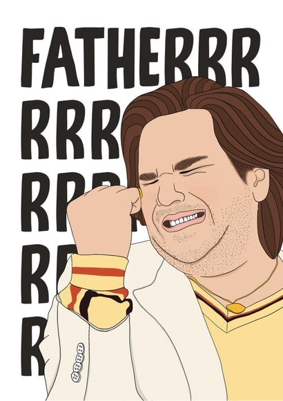 Funny Father's Day Card - IT Crowd Father's Day - British humour Father's Day created by Bonne Nouvelle