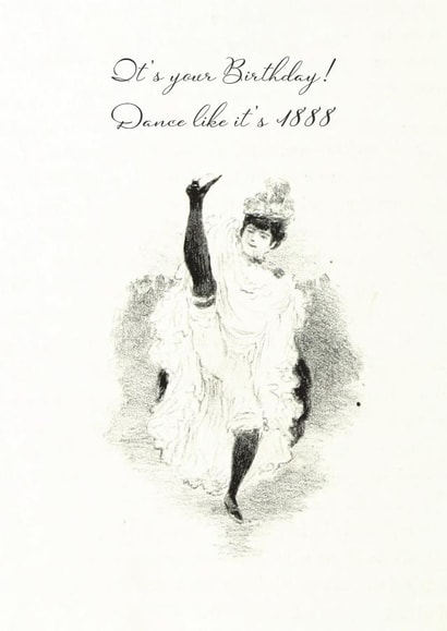 Dance like it's 1888 created by Aa Cards