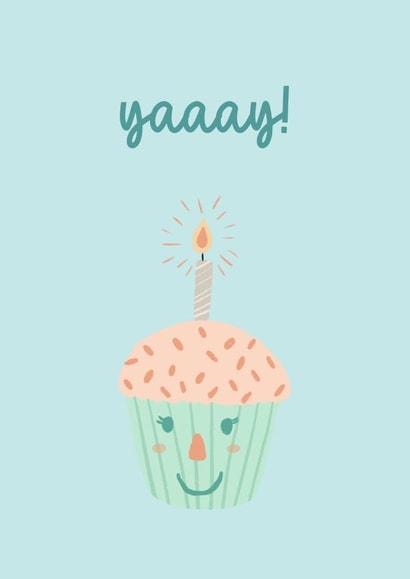 Yay celebration card created by Pitstop Press