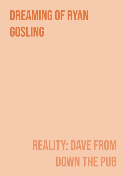 Dreaming of Ryan Gosling Card created by Rgrds Cards 