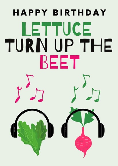 Lettuce turn up the beet created by Jody Ona