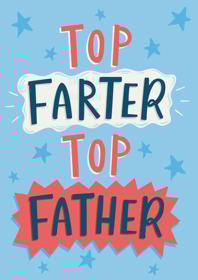 Top Farter Father's Day Card created by Dotty Black