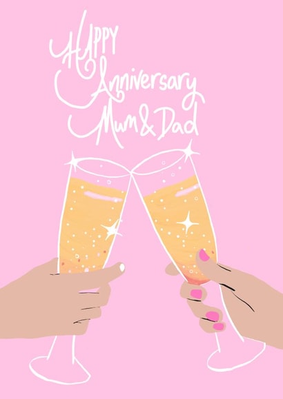 Anniversary cards for parents 1000 created by Naughty Nice