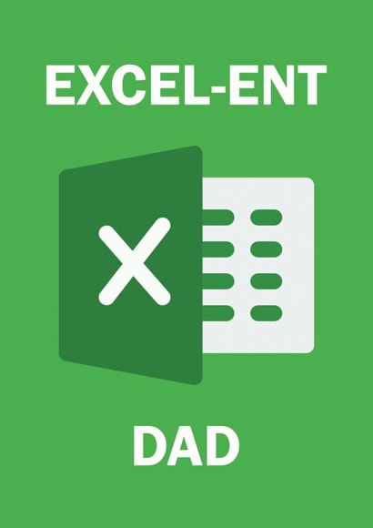 Funny father's day card created by BOO DESIGN