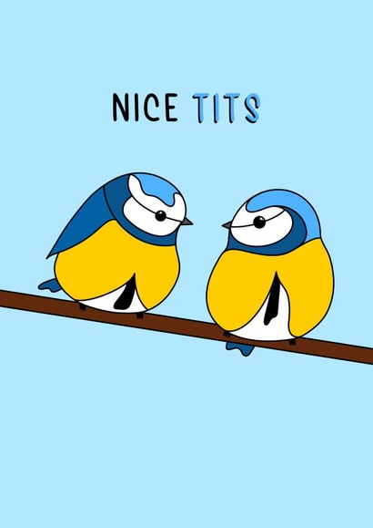 Nice tits anniversary card created by Sweet B Designs