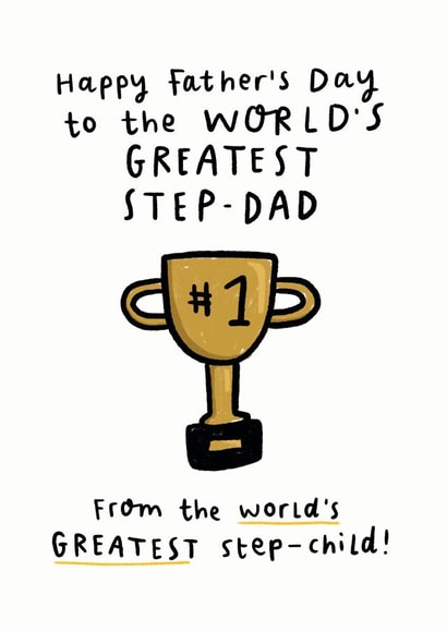 World's Greatest Step-Dad created by Arrow Gift Co