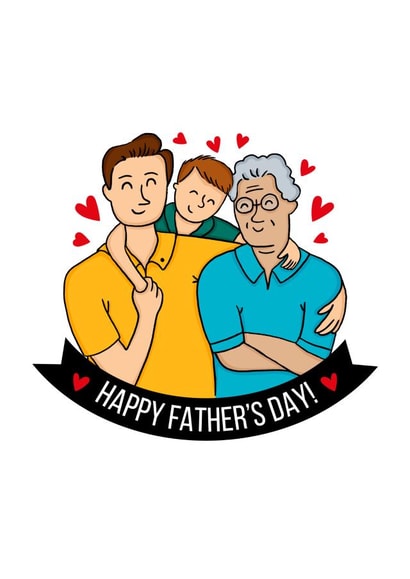 father's day card created by Cards for feelings