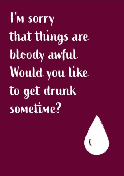 Sorry that things are hard right now created by The Paper Girl