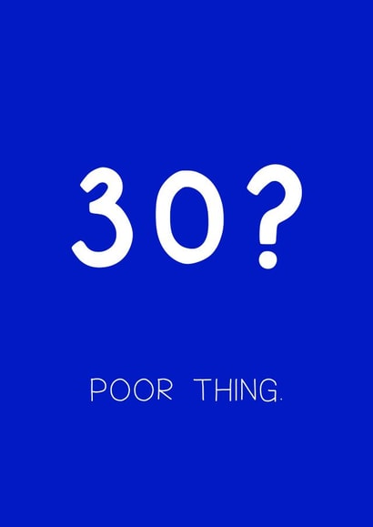 30? Poor Thing 1000 created by Rebecca Enos