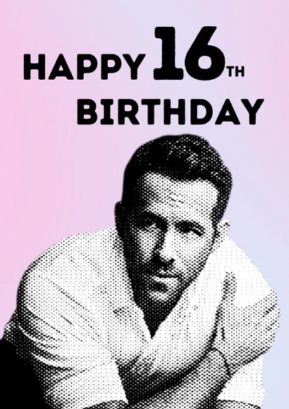 Rayan Reynolds Happy 16th Birthday created by Smoy