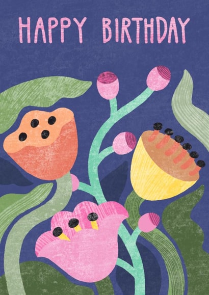 Happy birthday card 1000 created by alina talipova