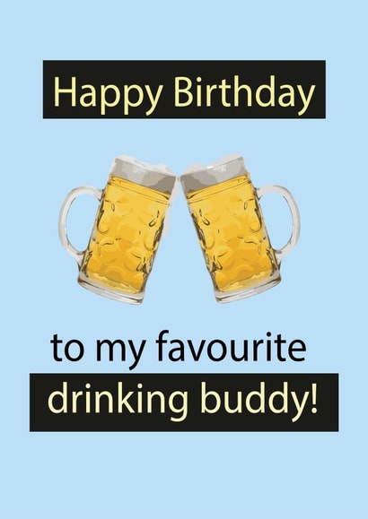 Drinking Buddy created by Boardy's