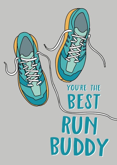 Run Buddy Running Card created by Wink Design - Michelle Roberts