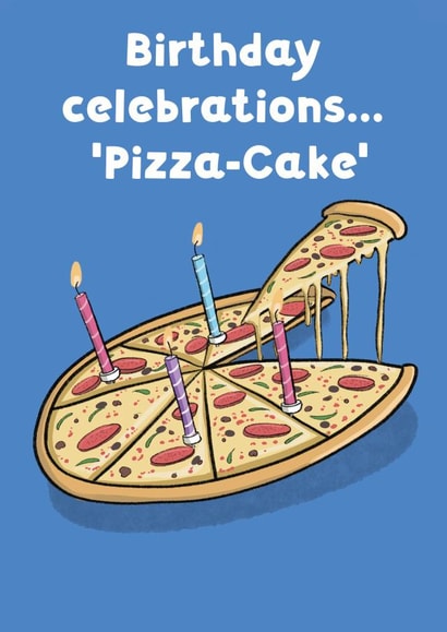 Pizza-Cake created by Leah Rowe