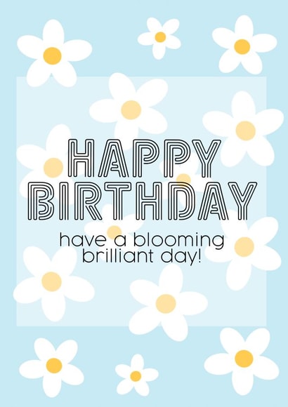 A Blooming Happy Birthday! created by INKSKI