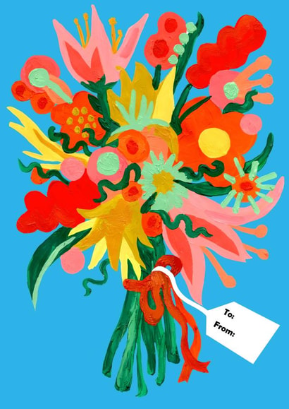 Bunch of Flowers created by Heather Morgan Illustration