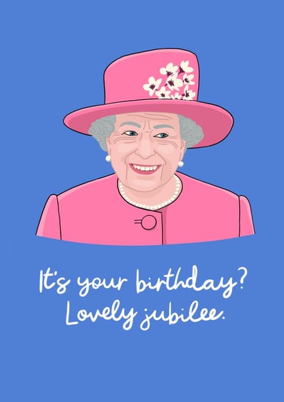 Lovely Jubilee Birthday created by Sassy Sarah
