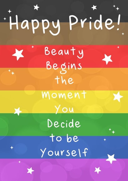 A Prideful Card to Share this Pride Month created by @MarcoLooks