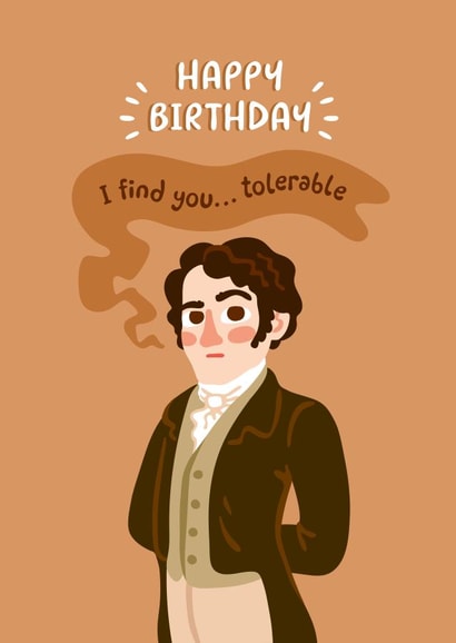 Mr Darcy - A Tolerable Birthday created by Victoria Barron