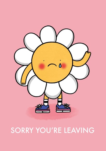 Sorry You're Leaving Card created by Emelia Brooks