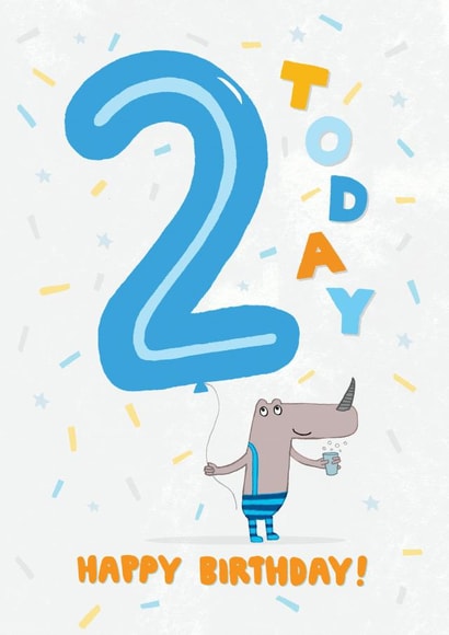 2 Today happy birthday! created by Pencilface