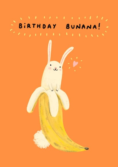 Birthday Bunana!  created by Sophie Corrigan