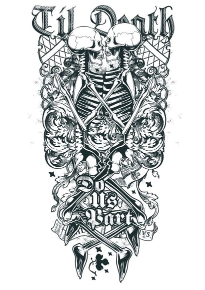 Til Death created by Mel @ DeadHead Designs