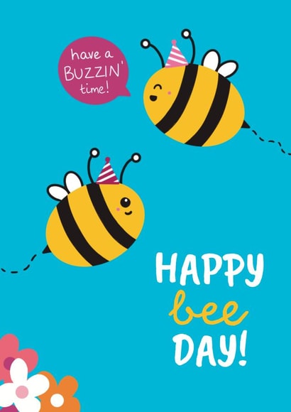 Happy Bee Day! created by Georgia Millac