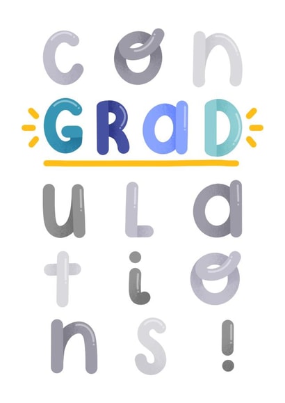 Congradulations graduation card created by Joanne Hawker
