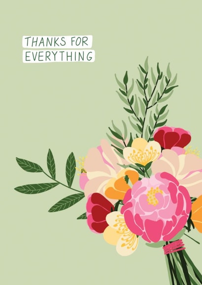 Thanks for Everything Bouquet created by Becky Wood