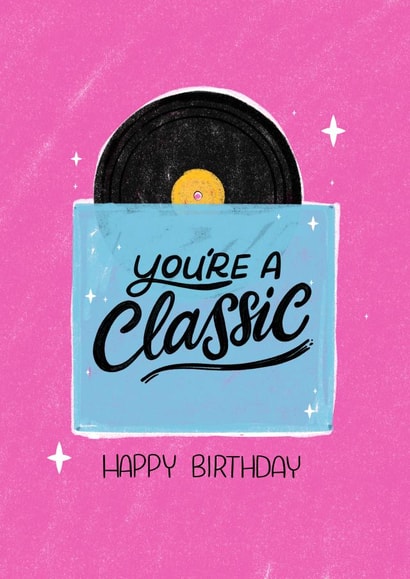 Music Lover Birthday Card created by Jess Bright Design